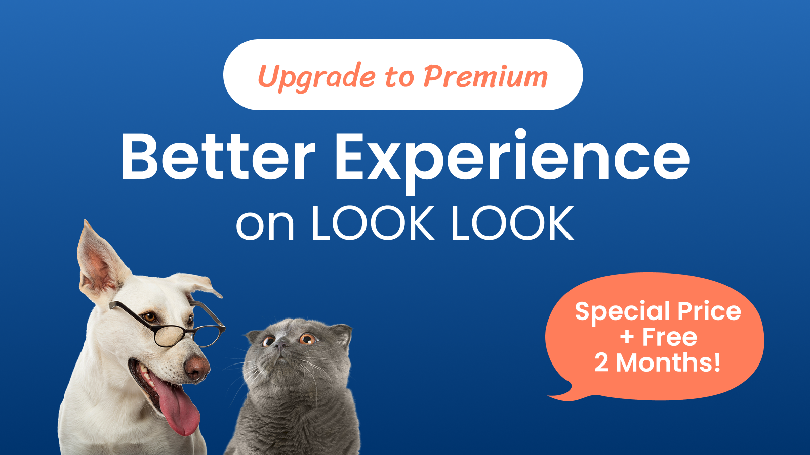 Upgrade to Premium for a Better Experience on LOOK LOOK 🐾✨